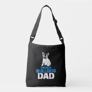 Mens French Bulldog Dad Crossbody Tas