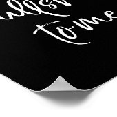 Mens Funny Bs Quote Sarcastic Gag Gift Sounds Like Poster (Hoek)