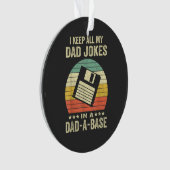 Mens Funny dad Jokes in dad-a-Base (devant)