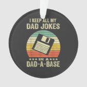 Mens Funny dad Jokes in dad-a-Base (devant)