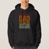 Mens Funny Engineer Design For Civil Engineer Cool Hoodie (Voorkant)