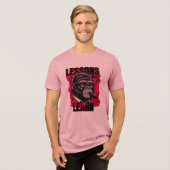 Men's Gorilla Boss Lessons Learn Basic T-Shirt (Voorkant volledig)