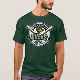 Mens Green Duck T-shirt