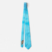 Mens Grote Witte Haai  Stropdas (Achterkant)