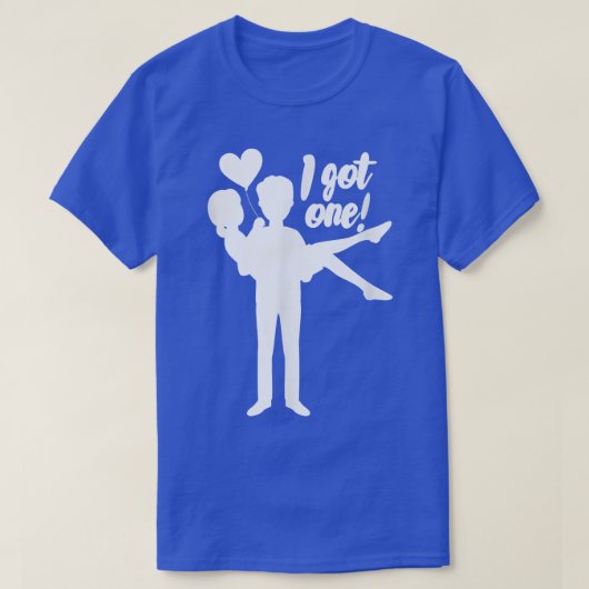 Mens I Got One Groom Bride Wedding Bachelor Party  T-shirt (Design voorkant)