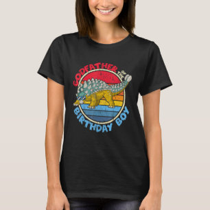 Mens Jongen Verjaardag I Godfather I Ankylosaurus T-shirt