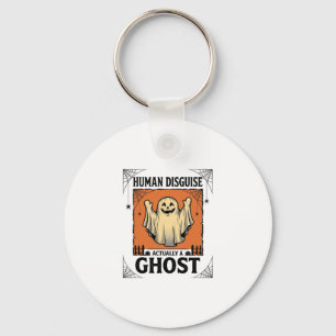 Mens Kostuum Spook Vintage Halloween Humor_1 Sleutelhanger