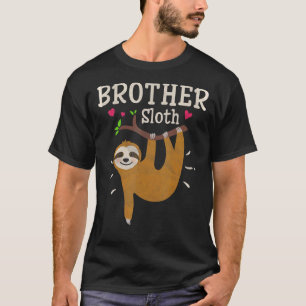 Mens  Luiaard Grafische Humor Dierentuin Dier  Bro T-shirt