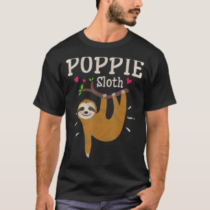 Mens Luiaard Grafische Humor Dierentuin Dier P T-shirt