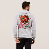 Men's Magical Gingerbread Cozy Christmas Pullover (Dos entier)