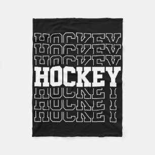 Mens Man Jongens IJshockey Nieuwigheid Artikel Fan Fleece Deken