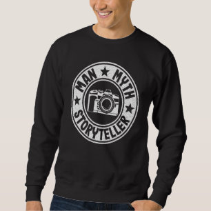Mens Man Mythe Verteller Fotograaf Vader Mens  P Trui