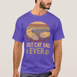Mens Meilleur Chat Papa Jamais TShirt Funny Chat D