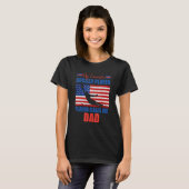 Mens My Favorite Soccer Player Calls Me Dad  Ameri T-shirt (Voorkant volledig)