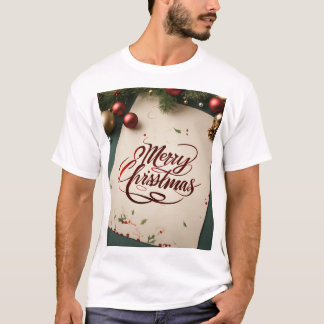 Mens Nouveau look Tshirts de Noël