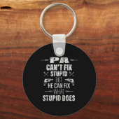 Mens Pa Can't Fix Stud Funny Father's Day Daddy Me Sleutelhanger (Voorkant)