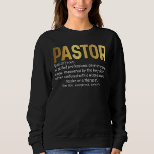 Mens Pastor Definitie Christelijk Katholiek Paroch Trui