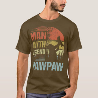 Mens Pawpaw Myth Legend For Mens & Dad Funny Fath T-shirt