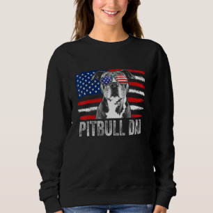 Mens Pitbull Vader Mens Trots Amerikaanse Pit Bul Trui