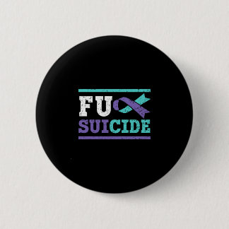 Mens prevention awareness mental health depression ronde button 5,7 cm
