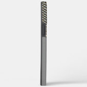 Mens Professional Monogram Metalen Uiterlijk Case-Mate iPhone Case (Achterkant / Rechts)