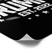 Mens Promoted To Mpa Est 2022 Funny New Mpa  Poster (Hoek)