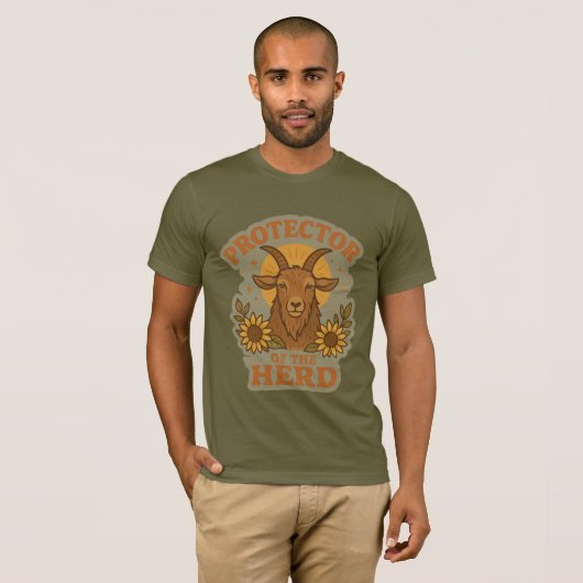 Mens' Protector of the Herd T-shirt (Devant entier)