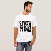 Men's River Vibes T-shirt (Voorkant volledig)