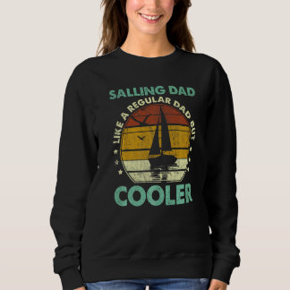 Mens Sailing Dad Sailboat Sailor Father's Day Trui