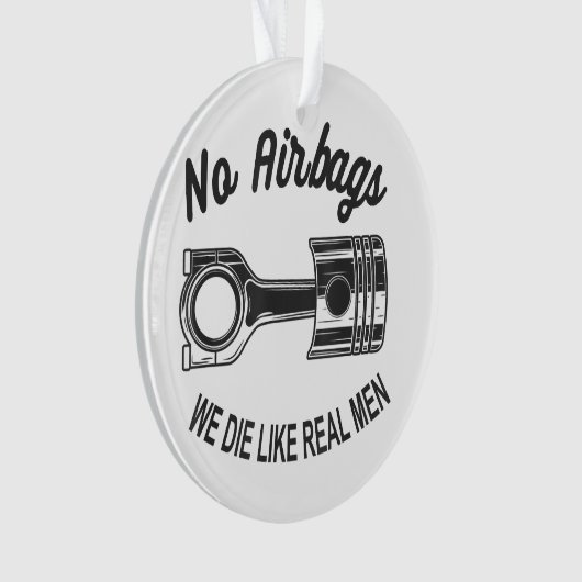 Mens Speed Racing Sports Car No Airbags - We Die L (devant)