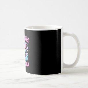 Mens speelse zeemeerminstaart met waterspatten koffiemok