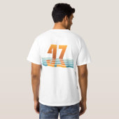 Men's Sunset 47 Two-Sided Value T-Shirt (Achterkant volledig)
