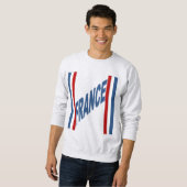 Men's Sweatshirt  ash  DESIGN  FRANCE (Devant entier)