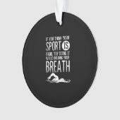 Mens Swimmer Swimmer pratique de natation (devant)