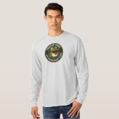 Men's T-Shirt Frog on Paddleboat Tee (Devant entier)