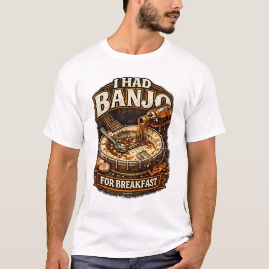 Men's T-Shirt "I had Banjo for Breakfast" (Devant)