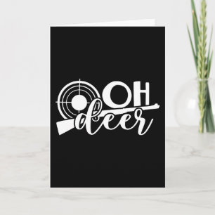 Mens T-Shirt Ontwerp Print Oh hert Kaart