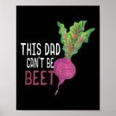 Mens This Dad Can't Be Beet Gardener - Gift For Da Poster (Voorkant)