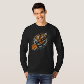 Men's Tiger Ripped Effect Long-sleeved Tshirt (Devant entier)