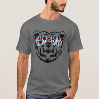 Mens Trans Papa Beer Trots Vader Bondgenoot Transg T-shirt