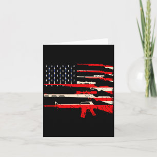 Mens Usa Vlag S S Wapens 2a Wijziging Vaderdag Kaart