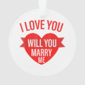 Mens Valentines Day Proposition Je L'Aime Vous M (dos)