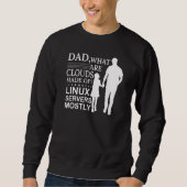 Mens What Are Clouds Made Of Linux Cloud Computin Trui (Voorkant)