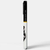 Mens-wolfgeest portretmix Case-Mate iPhone case (Achterkant / Links)