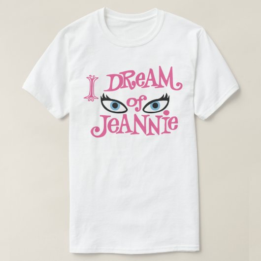 Mens Womens Dream of Jeannie Lucky Gift T-shirt (Design voorkant)