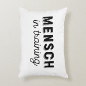 Mensch in Training Nursery Accent Kussen (Voorkant(Verticaal))