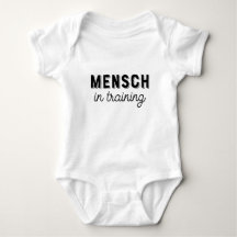 Mensch in Training Yiddish