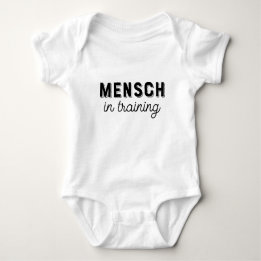 Mensch in Training Yiddish Romper