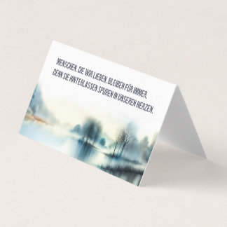 Menschen, die wir lieben kaart