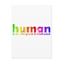 Menselijk - Al het andere is irrelevant